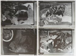 Shunga glass negative 1920