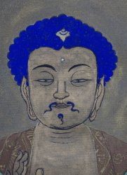 Buddhist scroll Butsu-e 1900
