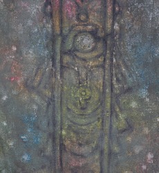 Buddhist art 1977 temple