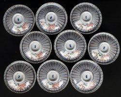 Kutani Chawan bowl set 1900