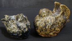 Kamo Oribe duck 1842