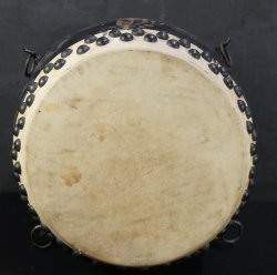 Taiko wood drum 1950