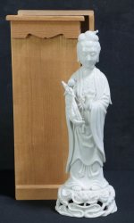 Kannon Buddhist sculpture1900