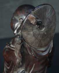 Hotei Shitan wood 1900