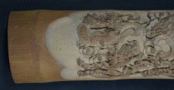 Japan bamboo carving 1950