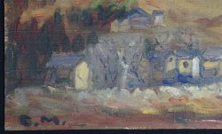 Japan oil painting 1920