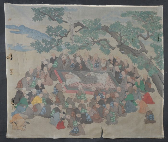 Nehan-zu Buddhist art 1800