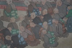 Nehan-zu Buddhist art 1800