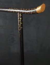 Kimono-Kake stand Maki-e 1900