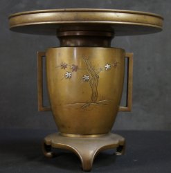 Usubata Ikebana bronze 1880