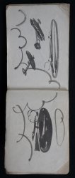 Japan caricature sketchbook 1930