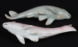 Koi carp kiln art 1930