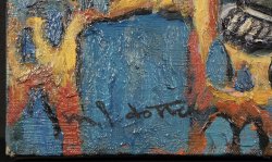 Japan oil painting 1970s