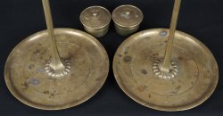 Shokudai candle stand Edo 1800s