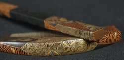 Usagi Kanzashi comb 1880