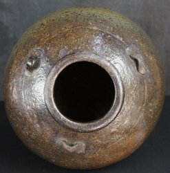 Bizen Chatsubo vase 1900