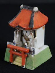 Kitsune Shrine fox 1900