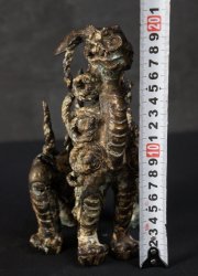 Bronze Shishi lion dog 1800