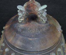 Antique large temple bell 1800
