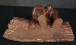Japan rural wood carving 1900