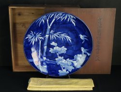 Imari bamboo and sparrow 1900