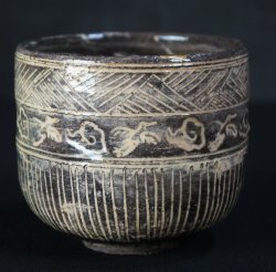 Ochawan Kintsuki tea bowl 1900