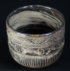 Ochawan Kintsuki tea bowl 1900