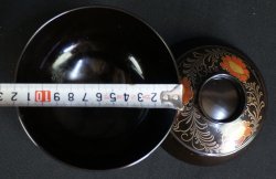 Miso lacquered bowl 1930
