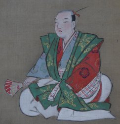 Kabuki scroll 1880