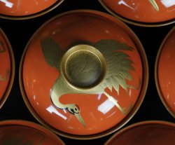 Tsuru Miso bowl 1900