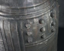 Buddhist temple bronze bell 1935
