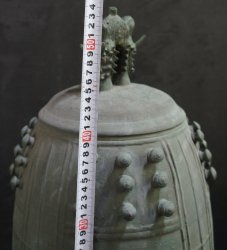 Buddhist temple Bunshu bell 1800