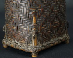Ikebana floral vase 1900 Hana-Kago