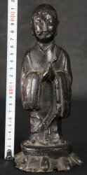 Jizobusatsu Buddhist bronze XV C