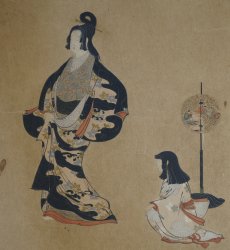 Japan wood print art 1900