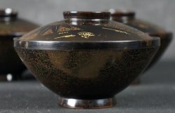 Momiji Owan Miso cups 1930