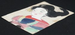 Takehisa Yumeji watercolor 1900