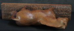 Taishu carving 1950 Kibori