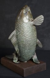 Koinobori sculpture fountain 1880