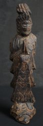 Primitive Enku sculpture 1900
