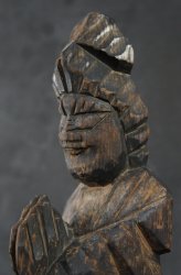 Primitive Enku sculpture 1900