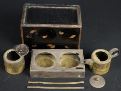 Abura-Kake oil lamp set 1880