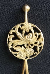 Ajisai-Kiku hair pin 1900