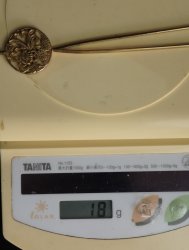 Ajisai-Kiku hair pin 1900
