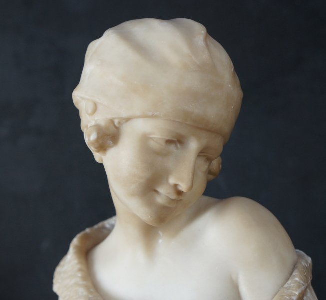 Home Decoration Marble Stone Female Busts