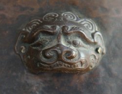 Antique bronze chenser bell 1710