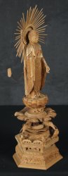 Japan Butsudan carving 1970 E