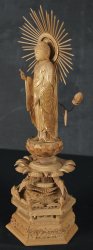 Japan Butsudan carving 1970 E
