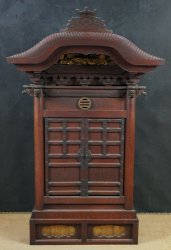 Antique Buddhist shrine 1880