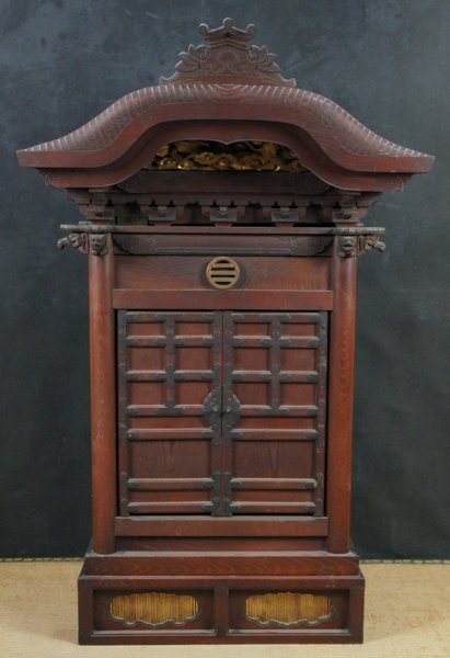 Antique Buddhist shrine 1880